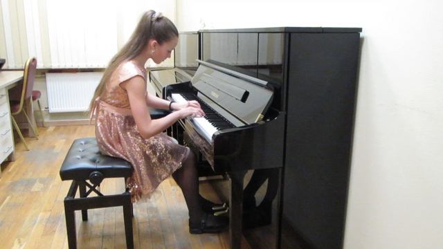 Р. Глиэр. Прелюдия Ре бемоль мажор. Исполняет Гридасова Вера, 5 класс смотреть онлайн