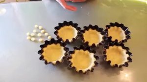 Пирожное корзиночки   готовлю пирожное корзиночка с белковым заварным кремом