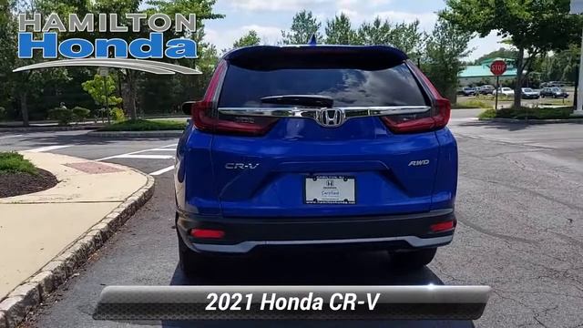 Certified 2021 Honda CR-V EX, Hamilton Township, NJ ME033088D смотреть онлайн