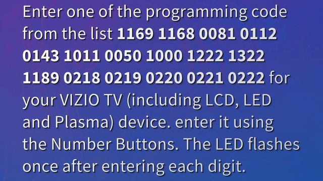 What is the code for a Vizio TV? смотреть онлайн