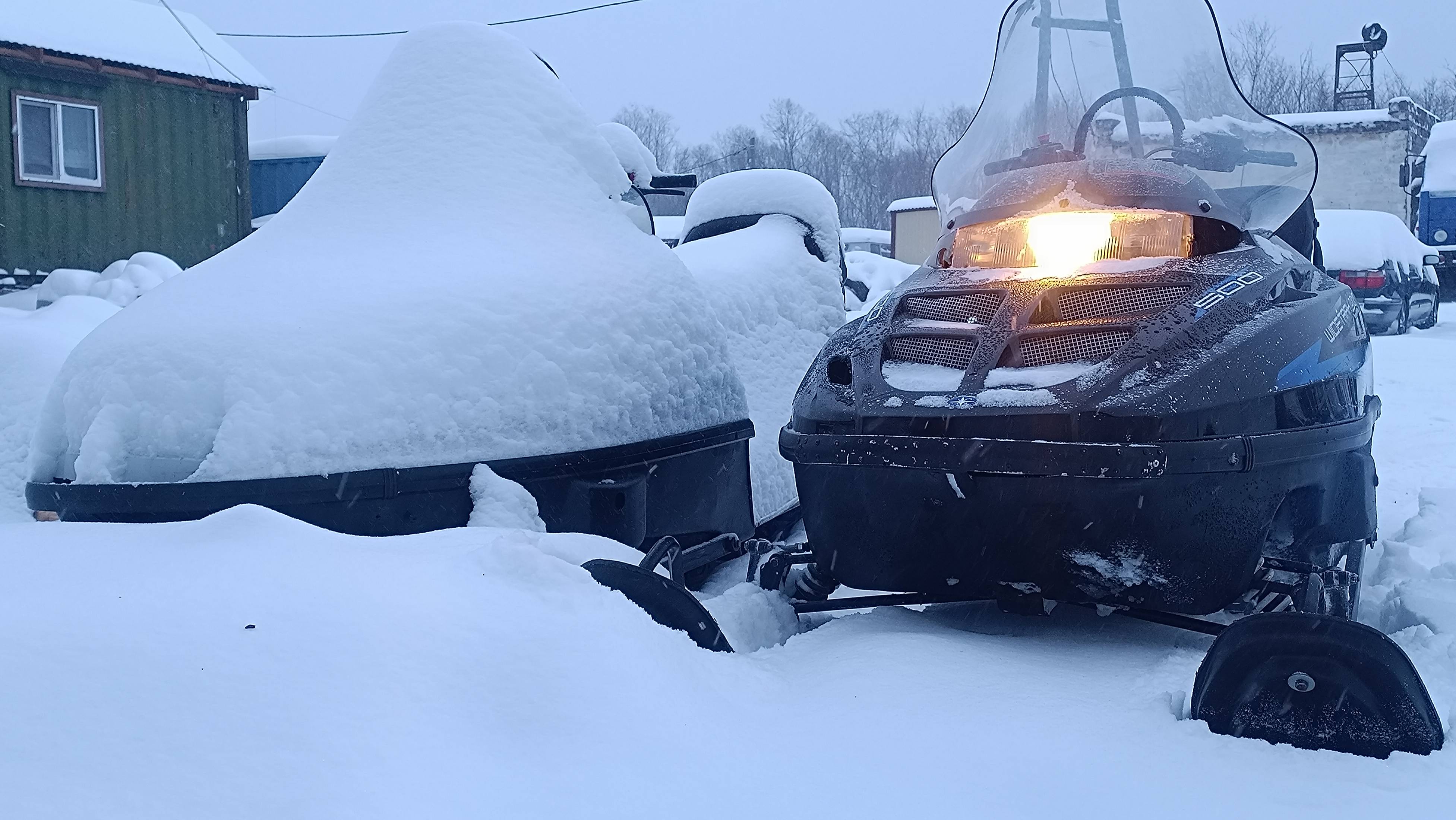 ЗАПУСК СНЕГОХОДОВ ПОСЛЕ ПРОСТОЯ смотреть онлайн