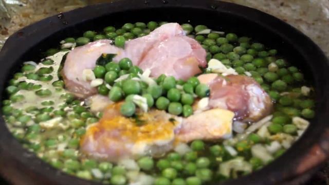 Pilons de poulet aux petit pois cuisson traditionnelle смотреть онлайн