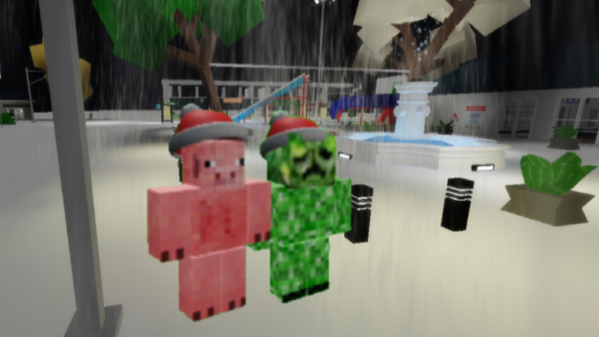 Сигма Крипер и Сигма Свинка! Новогодняя песня! 🎅 смотреть онлайн