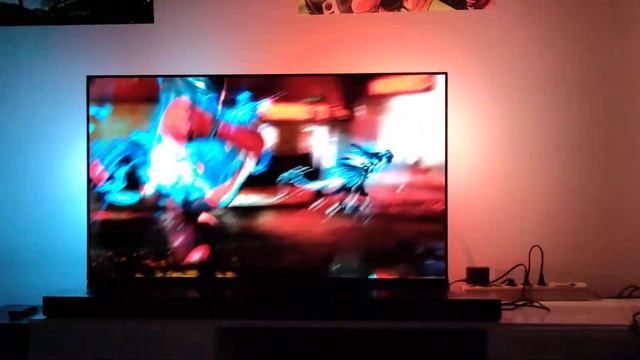Philips 48OLED907 AMBILIGHT mode JEU (MARVEL'S SPIDER-MAN 2) смотреть онлайн