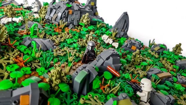 LEGO STAR WARS THE MANDALORIAN - The tragedy on Tython MOC by KevFett2011 смотреть онлайн
