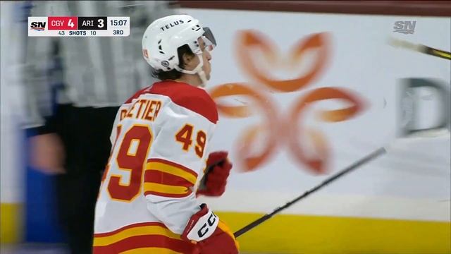 Jakob Pelletier 4-3 Goal @ Arizona Coyotes | February 22nd, 2023 | Calgary Flames смотреть онлайн