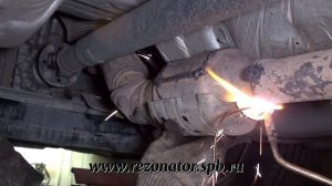 Ремонт катализатора на Hyundai Tucson - Мир Глушителей