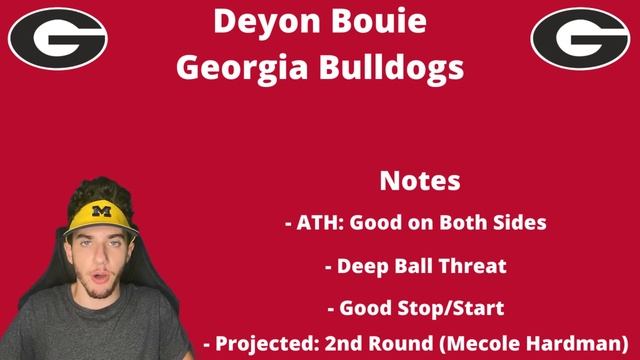 Deyon Bouie ⭐⭐⭐⭐⭐ WR/ATH Commits to Georgia Bulldogs Football Breakdown смотреть онлайн
