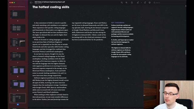 Hired 2021 State of Software Engineers - Analysis смотреть онлайн