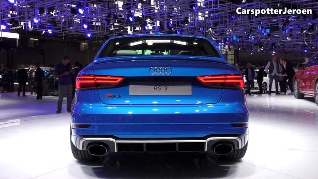 2017 Audi RS3 Sedan First Look | 2016 Paris Motor Show смотреть онлайн