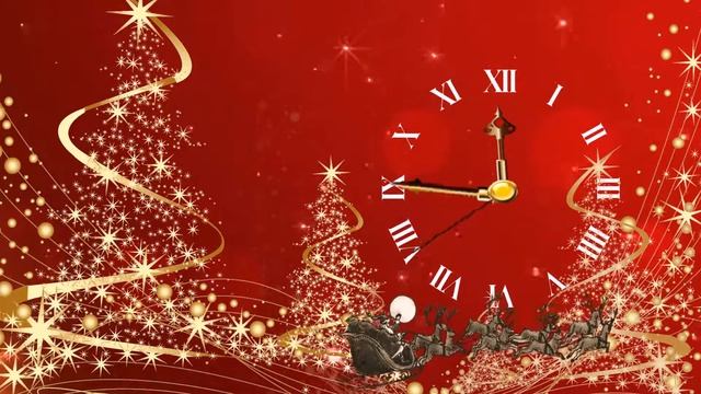 Красочное Поздравление с Новым Годом|Футаж6