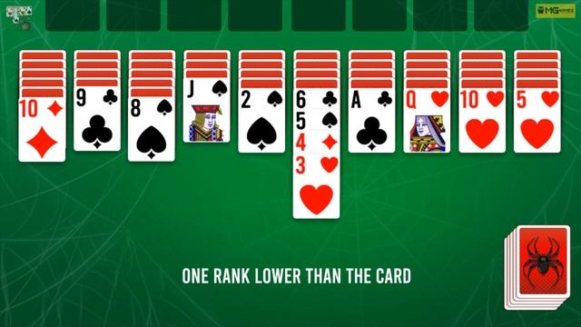 How to play spider solitaire | Spider Solitaire game Rules | Learn spider solitaire card game смотреть онлайн