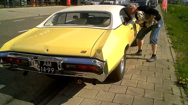 1972 BUICK GS Coupe , nice exhaust sounds !! смотреть онлайн
