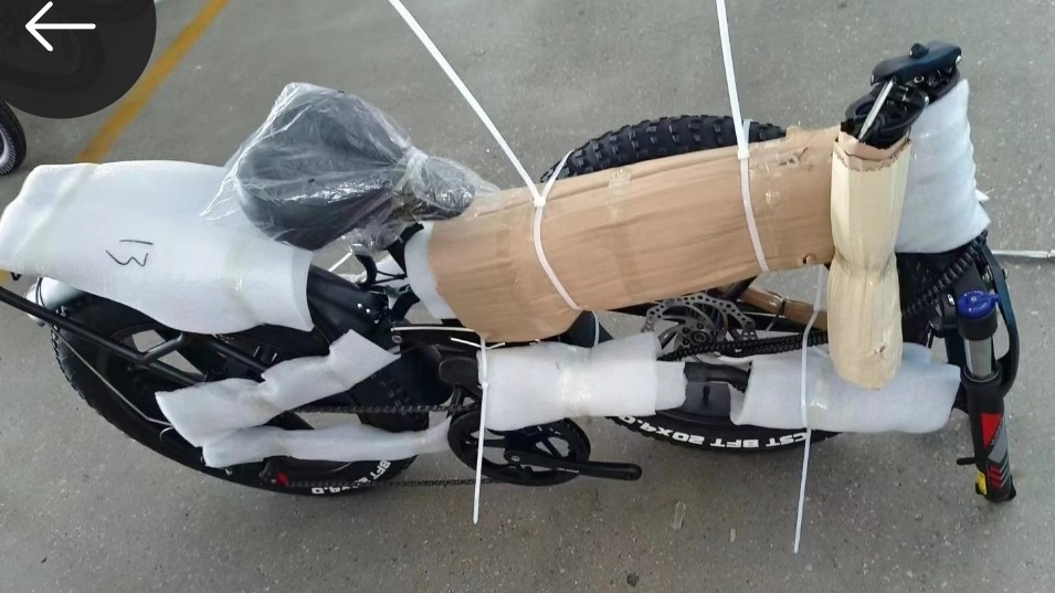 Распаковка Электро фэтбайка