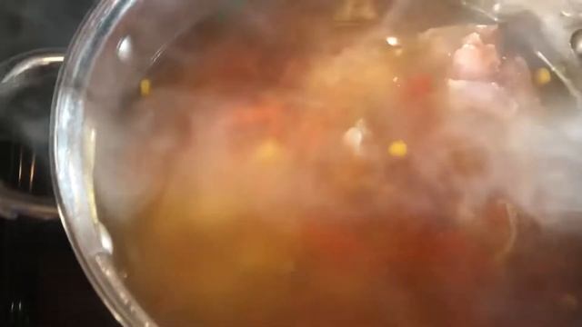 Sopa de Pollo con Orzo. (Orzo chicke soup) Una delicia 😋, y queda riquísima. 😋😘 смотреть онлайн
