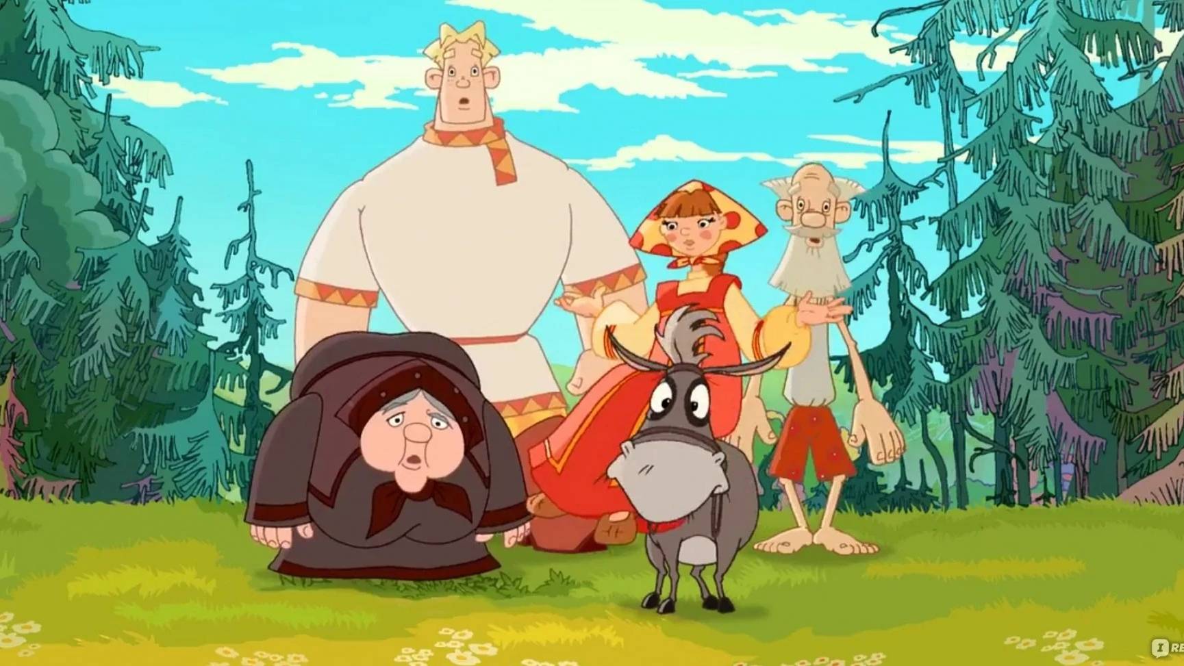 Алеша Попович и Тугарин Змей Часть Вторая смотреть онлайн