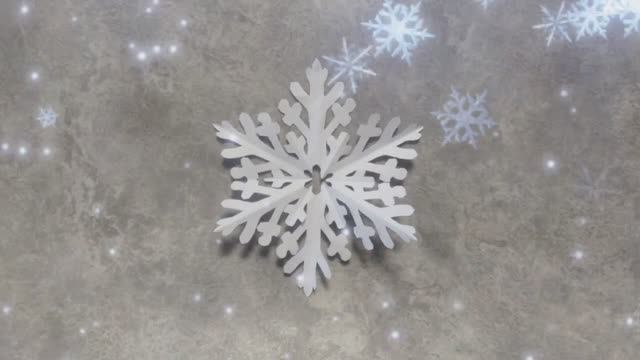 Бумажная снежинка смотреть онлайн