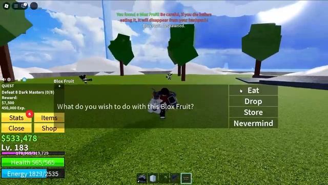 Я уже говорил тебе, что такое безумие? Blox Fruits#1