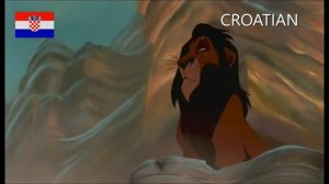 "Long Live the King!" - Mufasa's Death in Different Languages [The Lion King 1994]