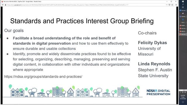 Get Active With The NDSA Brunch - Digital Preservation 2020