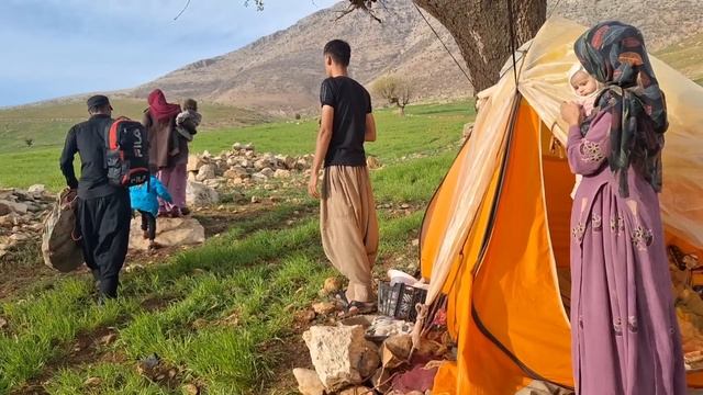 Displacement Of Narges And Mohammad In A Severe Storm: Taking Shelter In A Tent