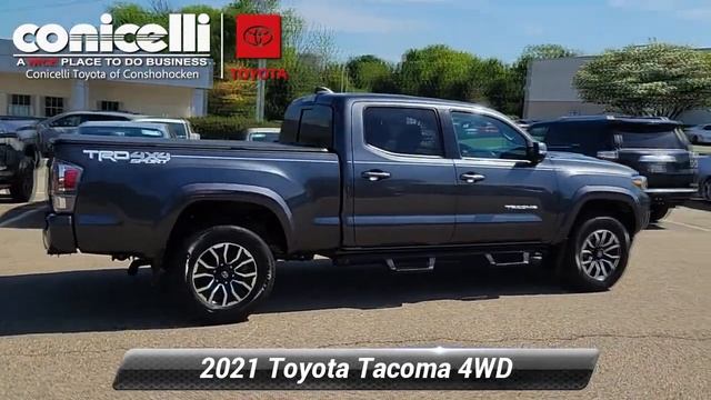 Used 2021 Toyota Tacoma 4WD TRD Sport, Conshohocken, PA T242108A смотреть онлайн