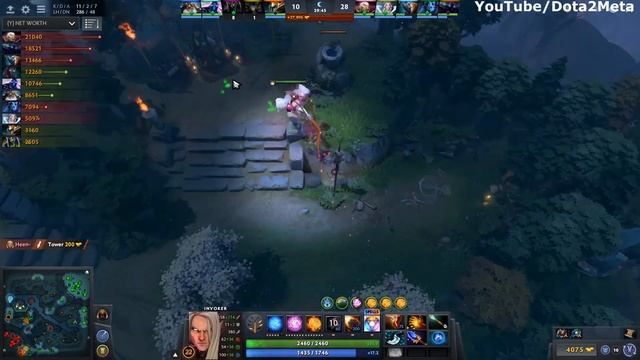 Miracle- Invoker EPIC SunStrike Combo Top 9k MMR Gameplay 7.06 Dota 2 смотреть онлайн