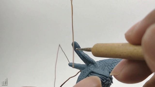 Viserion (Ice Dragon) - Game of Thrones - Polymer Clay Tutorial ☄️☄️☄️ смотреть онлайн