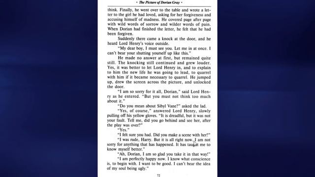 The Picture Of Dorian Gray - Chapter 7 Part 1