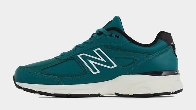 New Balance 990v4 Made In USA Green/Black Men's/Shoes/Trainers/Sneakers - U990TW4