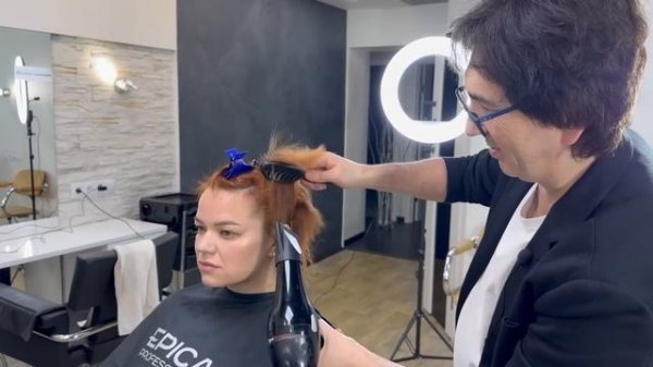 Каре в технике Видал Сассун / Vidal Sassoon ! Техника несведёных соединений