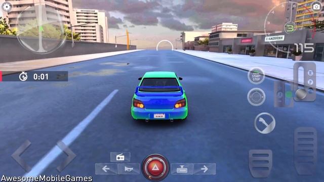 PetrolHead Traffic Quests - SUBARU IMPREZA driving - Unlimited Money Mod apk - Android Gameplay #94 смотреть онлайн