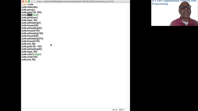 Turtle Graphics in Python смотреть онлайн