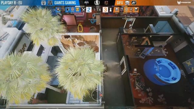 Giants Gaming vs. GiFu eSports – Coastline – Rainbow Six Pro League – Season X – EU смотреть онлайн
