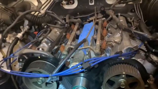 5vz-fe Timing Belt and cooling system installation and notes смотреть онлайн
