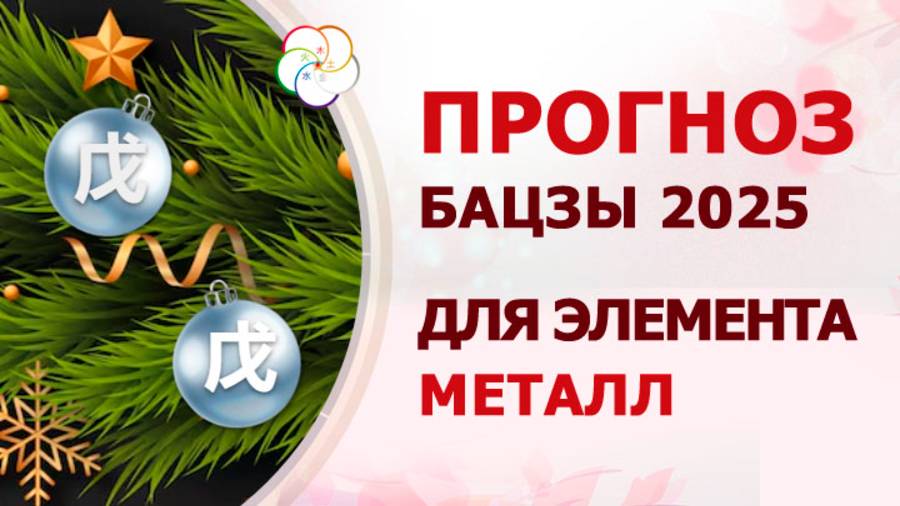 АСТРОПРОГНОЗ 2025: Прогноз по Бацзы для элемента Металл Ян и Металл Инь смотреть онлайн