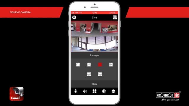 PROVISION CAM 2 APP - Enjoy the ultimate fisheye experience смотреть онлайн