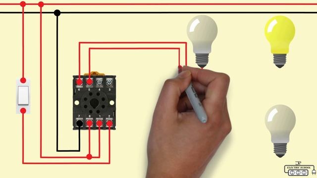 Распиновка схема и монтажная схема 8-контактного реле смотреть онлайн