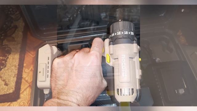 Аккумуляторная дрель-шуруповерт Nocord NCD-20.2.20.A