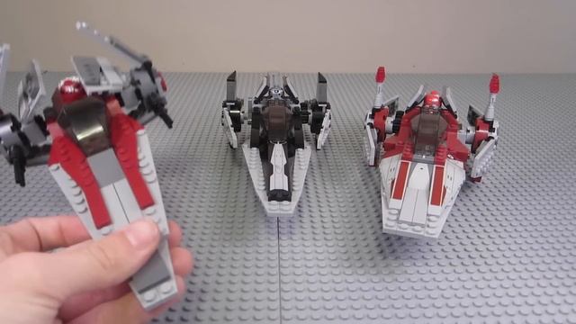 LEGO Star Wars V-Wing Starfighter Comparison! (6209, 7915, & 75039! 2006, 2011, & 2014!) смотреть онлайн