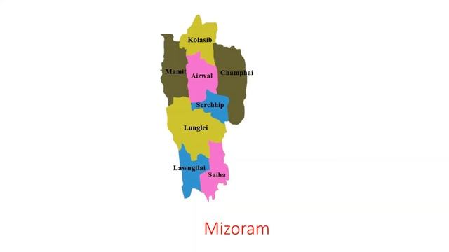 India Map And Its States Flashcards For Babies And Toddlers