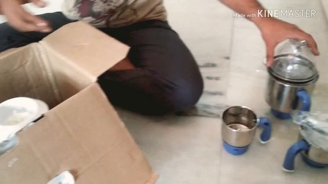 Unboxing | preethi blue leaf diamond | heavy duty mixer grinder смотреть онлайн