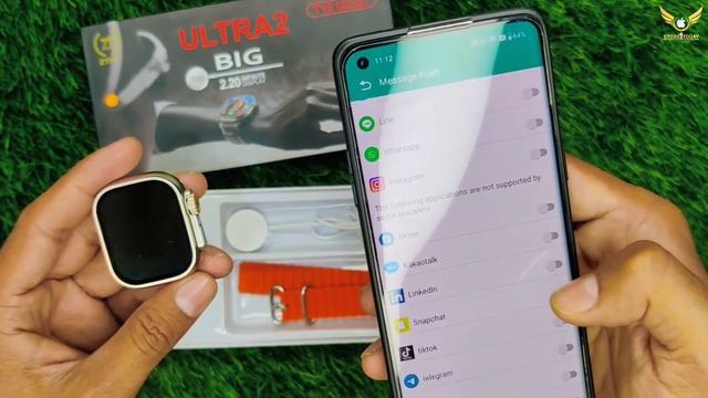 T10 Ultra 2 Smartwatch Connect With Phone  | How To Connect T10 Ultra 2