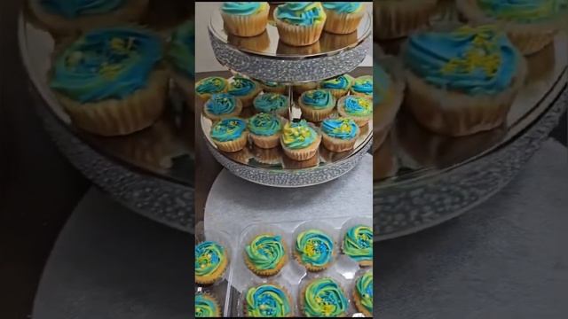 🥑cupcakes #выпечка #bakery #фуршет #капкейки #торты #cakes смотреть онлайн