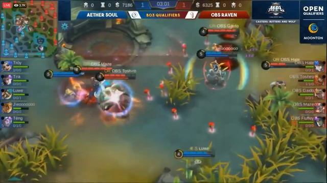 AE.Soul vs OBS.Raven - Game 1 | MPL-PH Season 3 | Open Qualifiers смотреть онлайн
