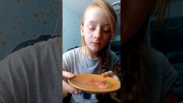 ASMR ем лед с мармеладом внутри❤❤😍 смотреть онлайн