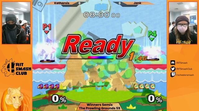 Melee @ The Prowling Grounds 59 | Katharsis vs Jank | Winners Semis смотреть онлайн