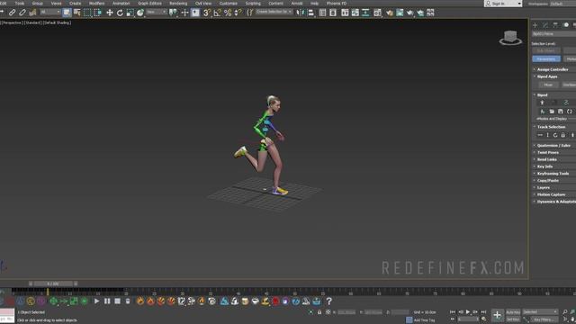 7.9 Combine Multiple Biped Animations смотреть онлайн