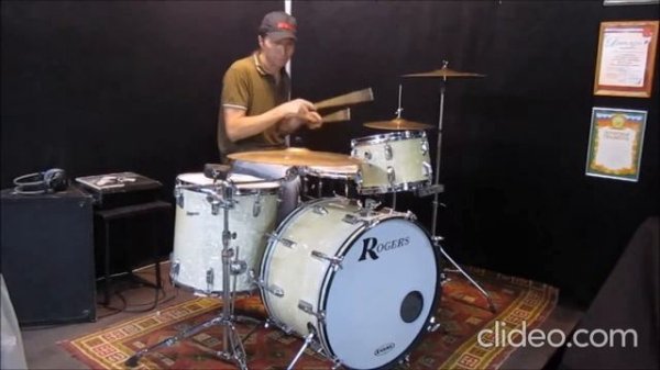 Pearl Masters MCX/Rogers Holiday Vintage Drum kit