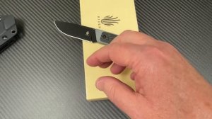 Kizer Smolt small EDC fixed blade in 3V steel !  Johnathan Styles design !